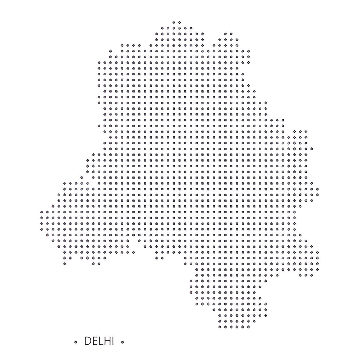 delhi dot map